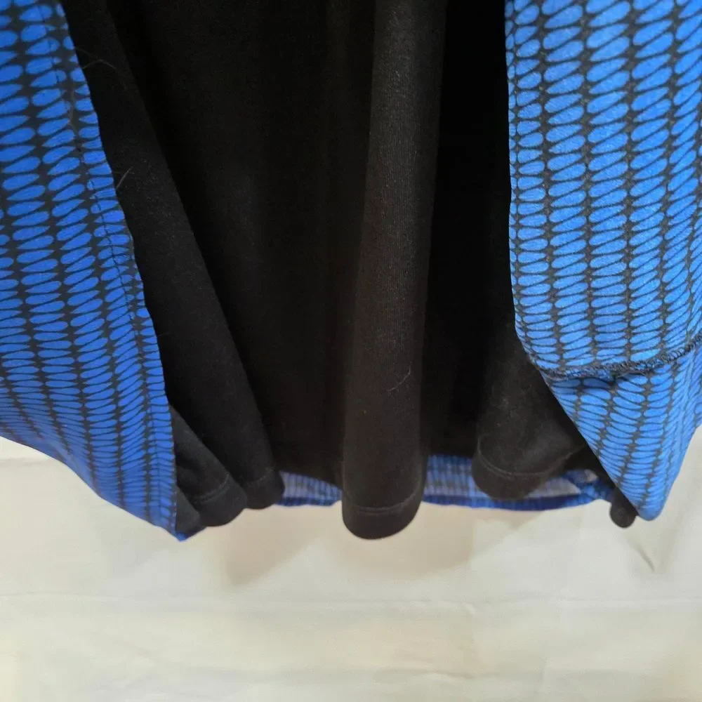 Xhilaration | Dresses | Whimsigoth Black Blue Sheer Overlay Faux Wrap ...